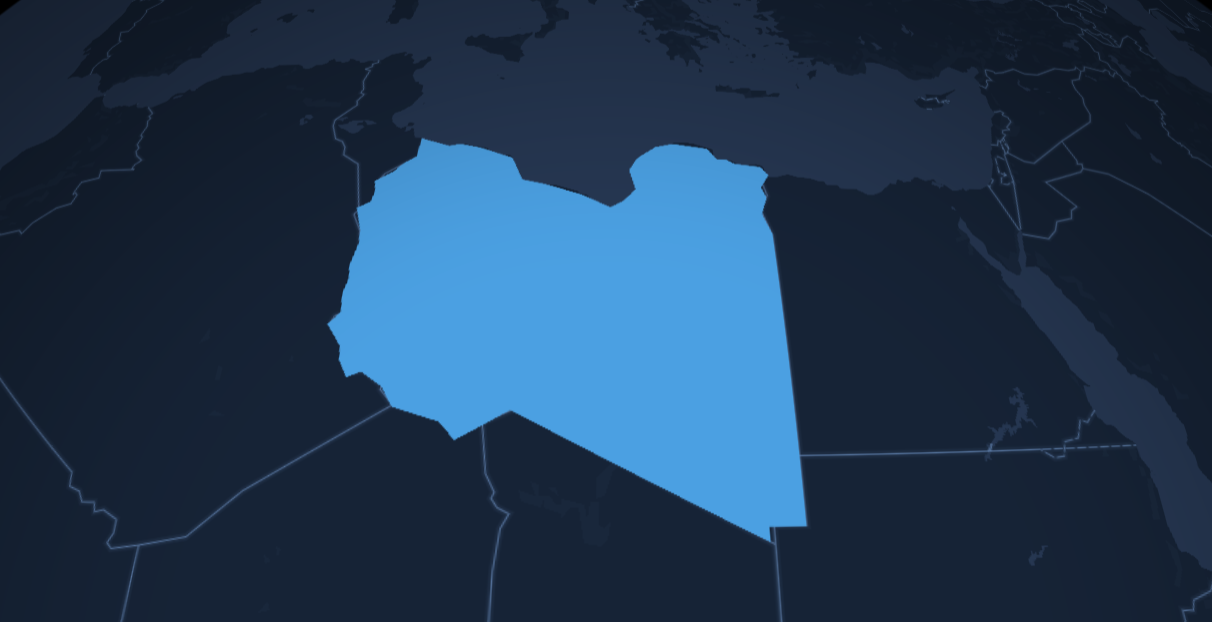Image of Lybian borders