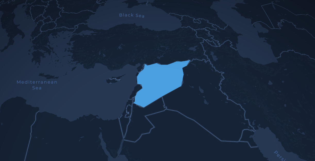 Image of Syrian borders